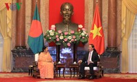 Staatspräsident Tran Dai Quang empfängt die bangladeschische Parlamentspräsidentin