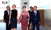 Die vietnamesische Parlamentspräsidentin Nguyen Thi Kim Ngan trifft die australische Außenministerin
