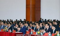 Der Premierminister nimmt an Konferenz der Staatsbank teil 