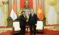 Tran Dai Quang empfängt den Vorsitzenden des kommunalen Abgeordnetenrates aus Indonesien