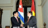 Vize-Premierminister Pham Binh Minh führt Gespräch mit dem kubanischen Außenminister
