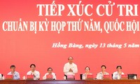 Premierminister Nguyen Xuan Phuc trifft Wähler in Hai Phong 