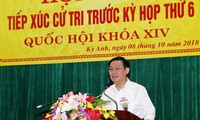 Vize-Premierminister Vuong Dinh Hue trifft Wähler in Ha Tinh 