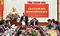 Die Arbeitsgruppe des Premierministers tagt mit dem Volkskomitee der Provinz Thanh Hoa