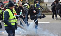 Die Gelbwesten-Demonstranten in Frankreich haben zugenommen
