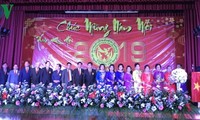 Feier des traditionellen Neujahrsfestes der Vietnamesen in Bangkok