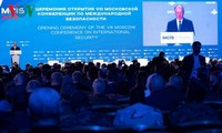 Eröffnung der Moskauer-Konferenz zur internationalen Sicherheit 