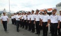 Schiff der vietnamesischen Marine nimmt an Manöver und Ausstellung in Singapur teil