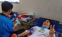 Jugendliche in Ho-Chi-Minh-Stadt engagieren sich für Blutspende