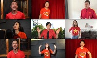 200 Künstler, Ärzte und Soldaten singen „Stolz auf Vietnam“