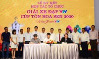 Zehn Mannschaften werden sich am Radrennen VTV Ton Hoa Sen-Pokal 2020 beteiligen