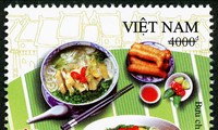 Herausgabe der Briefmarkenserie „die vietnamesische Küche“