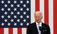 US-Präsident Joe Biden nimmt an der Video-Konferenz zwischen ASEAN und den USA teil 
