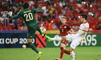 Tien Linh und Van Toan können sich am Fußballspiel zwischen Vietnam und Australien nicht beteiligen