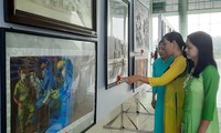 Mehr als 190 Werken bei der Kunstausstellung des Mekong-Deltas in der Provinz Vinh Long