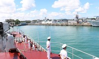 Die vietnamesische Marine ist für Verteidigungsdiplomatie in Singapur und auf den Philippinnen tätig