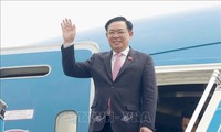 Parlamentspräsident Vuong Dinh Hue beendet seinen Besuch in Indonesien und im Iran