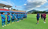 Die vietnamesische Frauen-Fußballmannschaft wird ihr erstes Spiel in Asienspielen starten