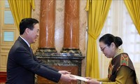 Staatspräsident Vo Van Thuong empfängt Botschafter aus Venezuela und Laos