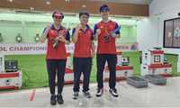 Pham Quang Huy und Trinh Thu Vinh gewinnen Goldmedaillen bei der asiatischen Schießmeisterschaft