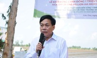 Beginn des Projekts „Eine Million Hektar von hochwertigem Reis und niedriger Emission“