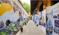 Ausstellung über nationale Gedenkstätten im Hoa Lo-Gefängnis in Hanoi
