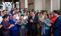 Die Frauen von Vietnam, Laos und Kambodscha kooperieren für die Entwicklung