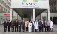 Đoàn đại biểu Vương quốc Bỉ thăm Bệnh viện đa khoa quốc tế Vinmec