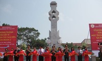 Khánh thành Đài tưởng niệm anh hùng liệt sỹ mặt trận Tây Nguyên