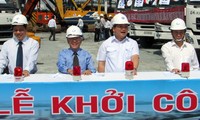 Phó Thủ tướng Hoàng Trung Hải dự lễ khởi công xây dựng cầu Sài Gòn 2