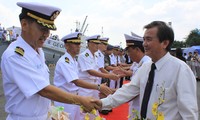 Tàu hải quân Hàn Quốc thăm thành phố Hồ Chí Minh