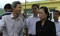 Trưởng Ban Dân vận Trung ương Hà Thị Khiết làm việc với Tỉnh ủy Quảng Nam