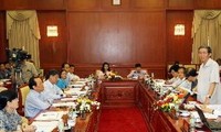 Đoàn kiểm tra của Bộ Chính trị làm việc tại Thành phố Hồ Chí Minh 