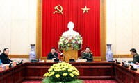Chủ tịch nước Trương Tấn Sang làm việc với Đảng ủy Bộ Công an 