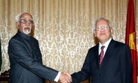 Phó Tổng thống Ấn Độ Mohammad Hamid Ansari thăm thành phố Hồ Chí Minh