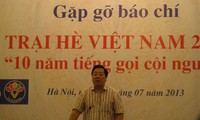 Trại hè Việt Nam lần thứ 10 cho thanh, thiếu niên kiều bào với chủ đề “10 năm tiếng gọi cội nguồn"