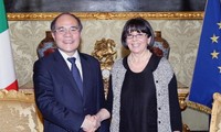 Các hoạt động của Chủ tịch Quốc hội Nguyễn Sinh Hùng tại Italia