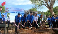 Khởi công xây dựng cột cờ Tổ quốc tại đảo Thổ Chu, Kiên Giang 