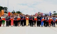 Khánh thành Dự án xây dựng đường nối mốc 790 đến cửa khẩu Phu Cưa, Attapư, Lào 