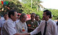 Chủ tịch nước Trương Tấn Sang dự Đại hội chiến sĩ cách mạng bị địch bắt tù đày tỉnh Ninh Bình 