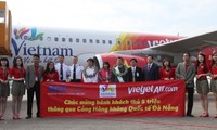 Cảng hàng không quốc tế Đà Nẵng đón hành khách thứ 5 triệu