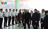 Phó Thủ tướng Nguyễn Xuân Phúc kiểm tra dự án bến xe Lào Cai