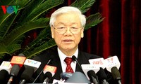 Tổng Bí thư tiếp đoàn đại biểu cấp cao Ban tổ chức Trung ương Đảng nhân dân cách mạng Lào