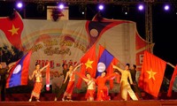 Thắm tình hữu nghị anh em Việt - Lào tại Bắc Kinh 