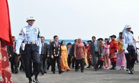 Chủ tịch nước Trương Tấn Sang đến Jakarta dự Hội nghị Cấp cao Á-Phi 