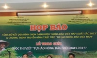Tôn vinh 63 nông dân Việt Nam xuất sắc năm 2015