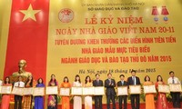 Kỷ niệm ngày Nhà giáo Việt Nam 20/11: Tuyên dương các nhà giáo tiêu biểu
