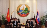 Lãnh đạo Đảng, Nhà nước Lào tiếp Đoàn đại biểu cấp cao Việt Nam