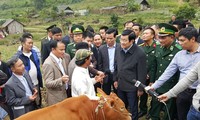 Chủ tịch nước Trương Tấn Sang thăm và làm việc tại Hà Giang