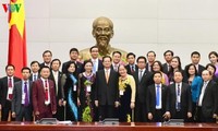 Thủ tướng Nguyễn Tấn Dũng gặp mặt các doanh nhân tiêu biểu